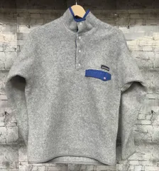 Patagonia パタゴニア フリース CLASSIC SYNCHILLA JACKET クラシック シンチラ ジャケット 90s スナップT 雪なし サイズM グレー