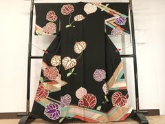 浴衣 夏着物 竺仙 ほおずき かげろう地 注染 「宮下真理子作画」 6468