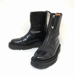 美品】CINZIA ARAIA ダブルジップクリーパーブーツ サイズ42相当 美品】CINZIA ARAIA ダブルジップクリーパーブーツ サイズ42相当