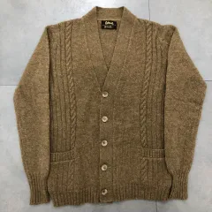 コックスムア イングランド イギリス ハロッズ ウール100% ニット カーディガン S