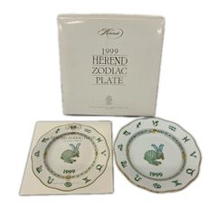 ヘレンドHerend Zodiac Plate 1997 牛 - メルカリ