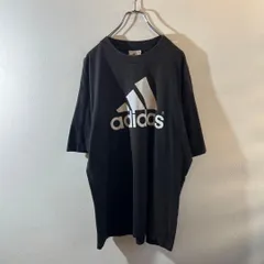 A-146 90s adidas ヴィンテージフェードTシャツ 万国旗　L