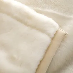 西川 2枚合わせ毛布 セミダブル 日本製 毛布 2枚合せ毛布 吸湿 発熱 泉大津 アクリル 日本製 8390 アイボリー[72] セミダブル 1