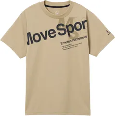 ムーブスポーツ MOVESPORT シャドーメッシュ 半袖シャツ  ST5FHT02M YL00 イエロー