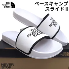 ザノースフェイス ベースキャンプスライド サンダル NF02354 ホワイトブラック