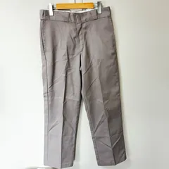 (^w^)b Dickies ディッキーズ 874 Original Fit ワークパンツ チノーズ チノパン トラウザー  チノ ポリエステル コットン 綿 シンプル 定番 ベーシック アメカジ ストリート 古着MIX ライトグレー系 メンズ サイズW30