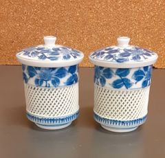 有田焼 琴峰峰之作 蓋付湯呑 蓋付き湯呑み 2個セット - メルカリ