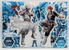 集英社 アクリルMEGAフィギュアW 僕のヒーローアカデミア原画展 ショート＆荼毘