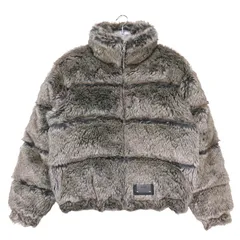 美品 WTAPS ダブルタップス 25AW RVNT/JACKET/SYNTHETIC 252CWDT-JKM05 シンセティック フォックスファー スタンドカラー ジャケット ブラウン 中綿入り アウター サイズ01(S) Marzのサムネイル