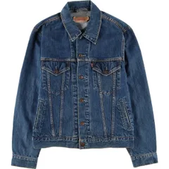 古着 00年代 リーバイス Levi's 70550-0414 ユーロモデル デニムジャケット Gジャン メンズS相当/eaa617840