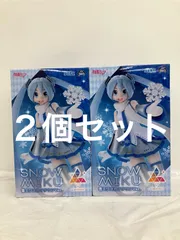 未開封 初音ミク Luminasta 雪ミク スカイタウンver フィギュア 2個セット LF2A52 f107