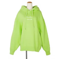 アクネ ストゥディオズ Acne Studios ブロークンロゴ プルオーバー パーカー フーディ XS 緑 ライムグリーン FN-WN-SWEA000050のサムネイル