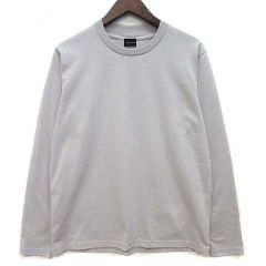 グリーンレーベルリラクシング ユナイテッドアローズ green label relaxing ジャケイン Tシャツ ロンT 長袖 ライトグレー M 32121712935