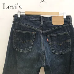 Levi's リーバイス レプリカジーンズ 耳付きデニム ストレートジーンズ  デニム ジップフロント TALON製ZIP仕様 紙パッチ メンズ ファッション _232023