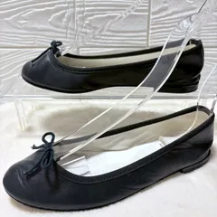 repetto レペット パンプス フラットシューズ バレエ レザー 36 ブラック 約23cm