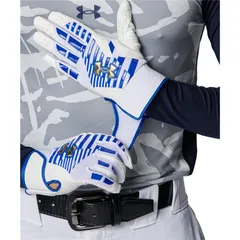 underarmour(アンダーアーマー) 53 プロ バッティンググローブ 野球ソフトバッティングG (6001312-101)26SS、WHT/TRY/MGD
