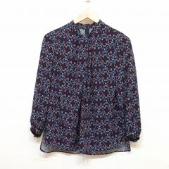 美品 コントワー・デ・コトニエ シャツ スキッパーブラウス 花柄 