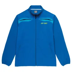 ヨネックス YONEX ユニウォームアップシャツ テニス・バドミントン ウェア（ユニ） (50187Y)、(002)ブルー
