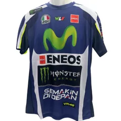 【未使用】YAMAHA レーシングファクトリー VR46公式　Tシャツバレンティーノ・ロッシMONSTER 46（モンスター）メンズ　S/Mサイズ【送料無料】メール便※代引き不可のサムネイル