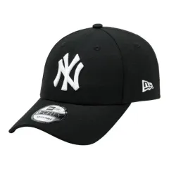 新品) NEW ERA ニューエラ 940 MLB ホワイト オン ブラック NEW YORK YANKEES ベースボールキャップ ブラック