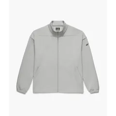 ヨネックス YONEX ユニニットウォームアップシャツ テニス・バドミントン ウェア（ユニ） (50193)、(024)シルバーグレー