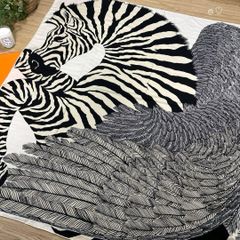 美品 エルメス シルクスカーフ 140 カレジェアン ウォッシュ ペガサス