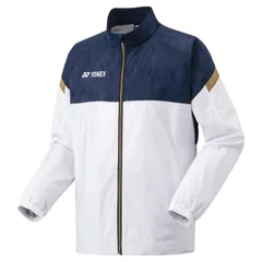 ヨネックス YONEX ユニ裏地付ウィンドウォーマーシャツ テニス・バドミントン ウェア（ユニ） (70105Y)、(011)ホワイト