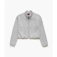 ヨネックス YONEX ウィメンズニットウォームアップシャツ テニス・バドミントン ウェア（レディース） (57116)、(024)シルバーグレー