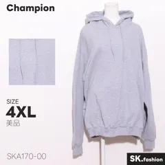 美品 Champion トップス フード付き プルオーバー カンガルーポケット スウェット