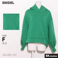 美品 SNIDEL トップス パーカー　長袖　ポケット付き　オフショルダー　シンプル