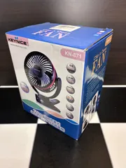 USB充電式 卓上&クリップ付き扇風機