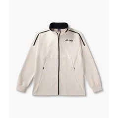 ヨネックス YONEX ユニニットウォームアップシャツ テニス・バドミントン ウェア（ユニ） (50203)、(200)オフホワイト