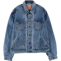 古着 00年代 リーバイス Levi's 70570-0602 ユーロモデル デニムジャケット メンズXXL相当/eaa617833