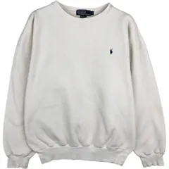 古着 ラルフローレン Ralph Lauren POLO by Ralph Lauren ワンポイントロゴスウェットシャツ トレーナー メンズM相当/eaa618818