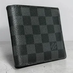 x53 ポルトフォイユ マルコ　モノグラム　ルイ ヴィトン　LOUIS VUITTON　2つ 二つ 折り 財布　ミニ　コンパクト ウォレット コインケース 小銭入れ 付き ダミエ　グラフィット　ブラック