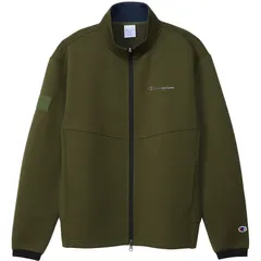 champion(チャンピオン) ZIP JACKET ゴルフウォーマージャケットM (c3cg605-655)、オリーブ