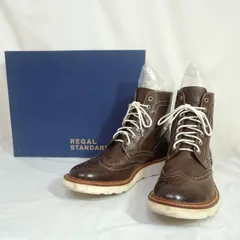 REGAL STANDARD  26cm リーガルスタンダード レースアップブーツ カントリーブーツ ウイングチップ 867R J9-105