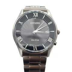 CITIZEN シチズン AS1064-53E 電波ソーラー メンズ腕時計 光発電エコ・ドライブ NIGHT COLOUR EDITION 黒文字盤