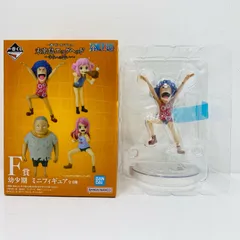 中古 F賞イワンコフ-幼少期ミニフィギュア「きみへの想い/一番くじワンピース未来島エッグヘッド」