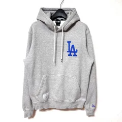 S 90 NEW ERA 起毛 フードT LAドジャーズ newera