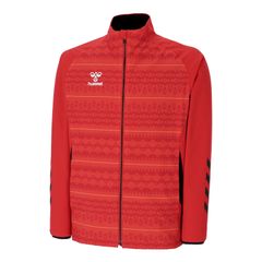hummel フルジップジャケット レッド サイズ0 hummel フルジップジャケット レッド サイズ0 - メルカリ