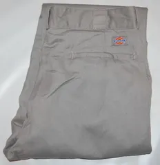 送料無料! USED Dickies ディッキーズ ワークパンツ 874 GREY系 W34　WP-65