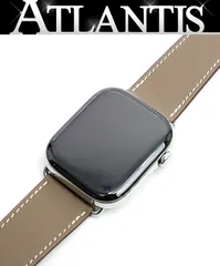【広尾店】 極美品 エルメス HERMES アップルウォッチ series10 シンプルトゥール 46mm W刻印(2024年) 【18460】