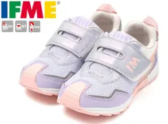 イフミー 30-6318 IFME joob SUPER キッズスニーカー ワイドベルト 運動靴 面ファスナー 洗えるインソール 幼稚園 保育園 通園 通学 躓きにくい つまずきにくい 安心 履きやすい 子供 イフミージョーブ スーパー 靴 パープル 紫