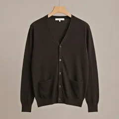 100 / 日本版 UNIQLO ユニクロ ヴィンテージ カーディガン / 2-ブラウン