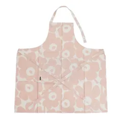 新品 [マリメッコ] Pieni Unikko（ウニッコ） エプロン レディース 52_1_52239472563 F ピーチ×コットン