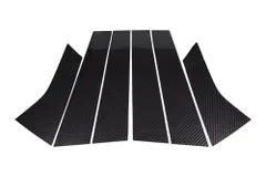 新品 SecondStage スズキ フロンクス 3S型対応 ピラーガーニッシュ サイドバイザー未装着車専用 デジタルカーボン調 S109DCB