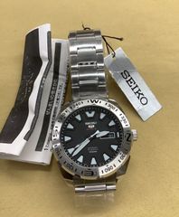スーバーレアモデル未使用SEIKO5ピンクゴールドモンスター - メルカリ