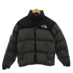 ザノースフェイス THE NORTH FACE 90’S ヌプシジャケット ダウンジャケット ジップアップ ナイロン S/P グレー 黒 ND01001 /BM