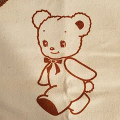 希少　familiar ファミちゃんロゴ　マチ付きバッグ　トートバッグ　ファミリア